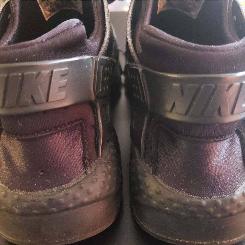 Nike Air Huarache Black Sz 6Y - Picture 7 of 10